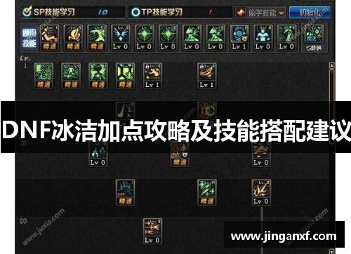 DNF冰洁加点攻略及技能搭配建议